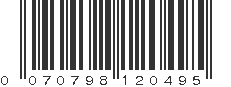 UPC 070798120495