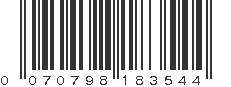 UPC 070798183544
