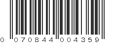 UPC 070844004359