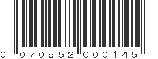 UPC 070852000145