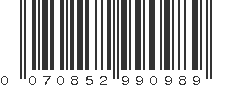 UPC 070852990989