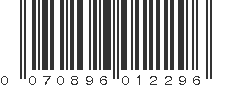 UPC 070896012296