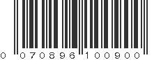 UPC 070896100900