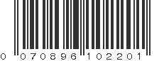 UPC 070896102201