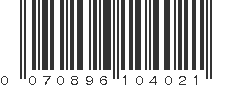 UPC 070896104021