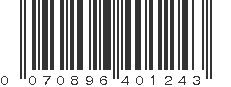 UPC 070896401243