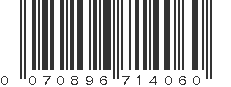 UPC 070896714060
