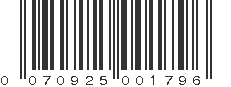 UPC 070925001796