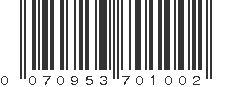 UPC 070953701002