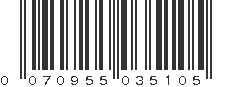 UPC 070955035105