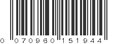 UPC 070960151944