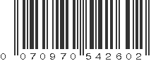 UPC 070970542602