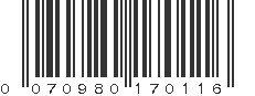 UPC 070980170116