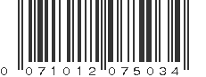 UPC 071012075034