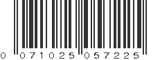 UPC 071025057225