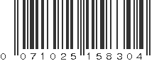 UPC 071025158304