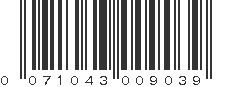 UPC 071043009039