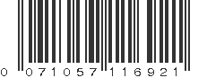 UPC 071057116921