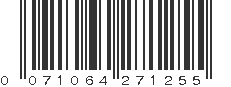 UPC 071064271252