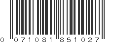 UPC 071081851027