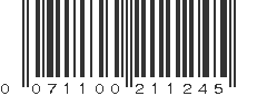 UPC 071100211245