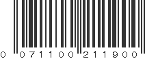 UPC 071100211900