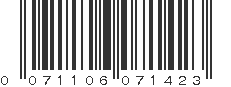 UPC 071106071423