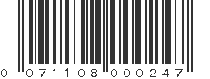 UPC 071108000247