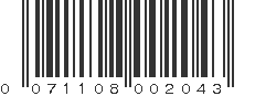 UPC 071108002043