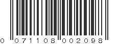 UPC 071108002098