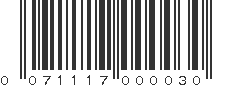 UPC 071117000030