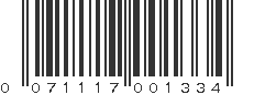 UPC 071117001334