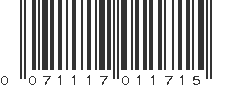 UPC 071117011715