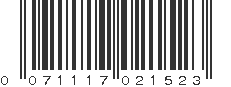 UPC 071117021523