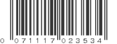 UPC 071117023534