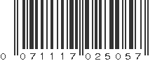 UPC 071117025057