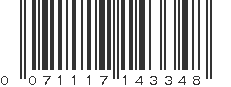 UPC 071117143348