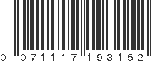 UPC 071117193152