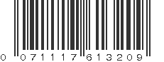 UPC 071117613209