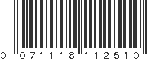 UPC 071118112510