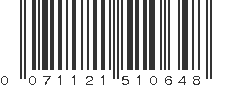 UPC 071121510648