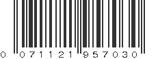 UPC 071121957030