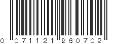 UPC 071121960702