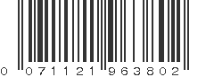 UPC 071121963802