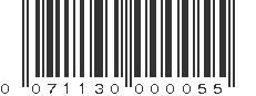 UPC 071130000055