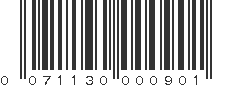 UPC 071130000901