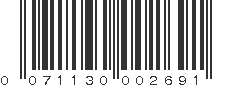 UPC 071130002691