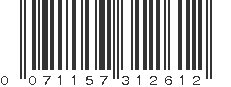 UPC 071157312612