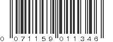 UPC 071159011346