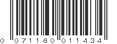 UPC 071160011434